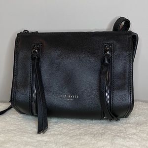 Ted Baker Henneyy Tassel Zip Leather bag